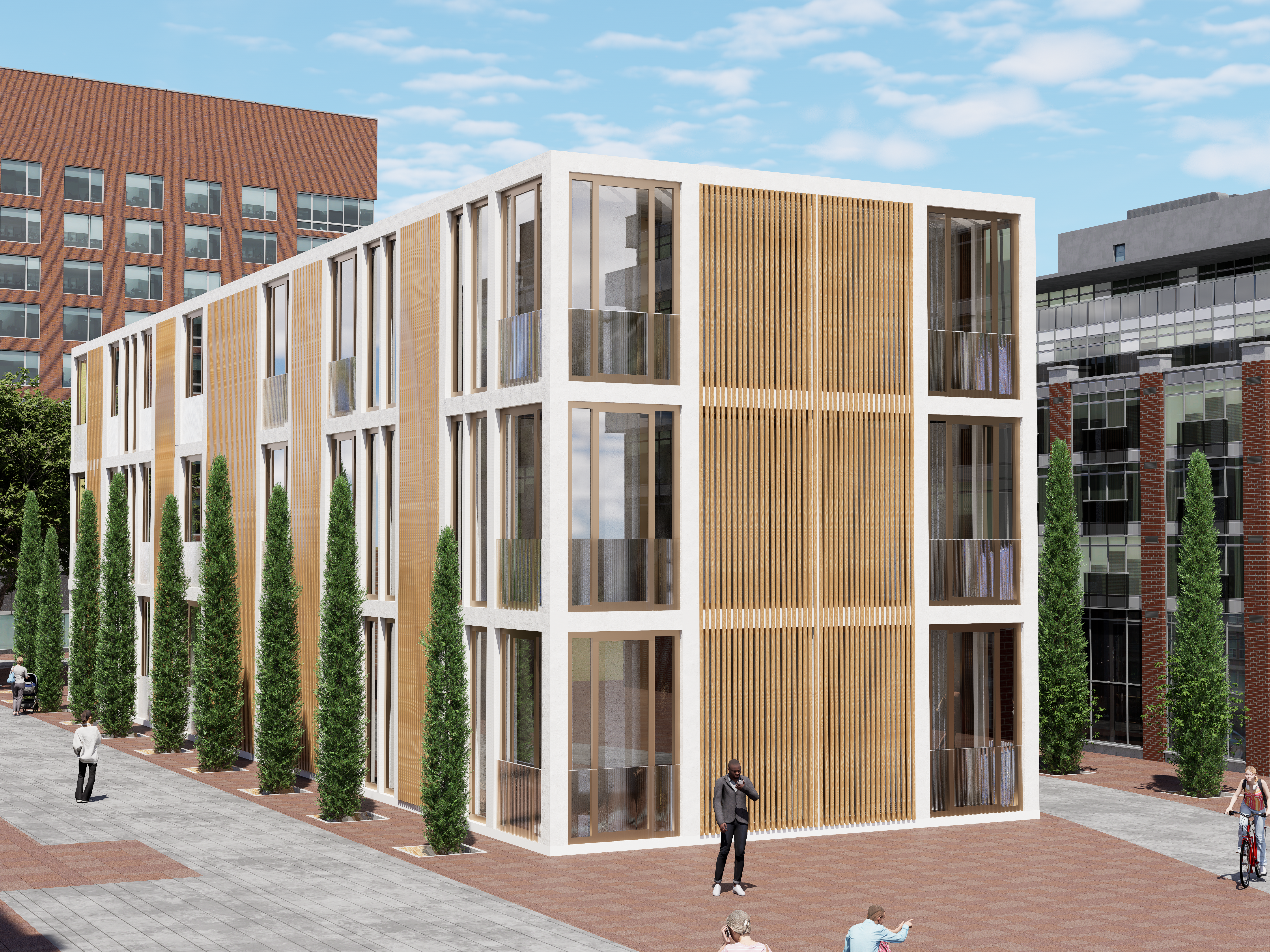Facade Day Render